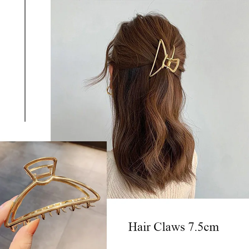 Korean Stylish Metal Hair Claw