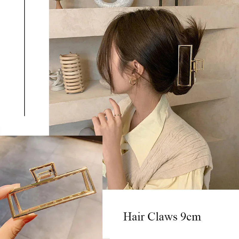 Korean Stylish Metal Hair Claw