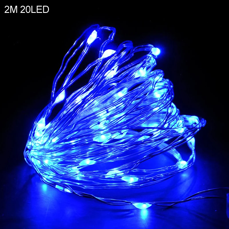 Santa Claus Snowflake LED Light String