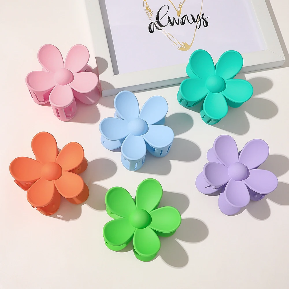 Flower Claw Clips