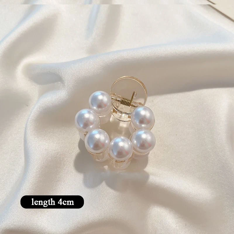 Elegant Big Pearl Hair Claws