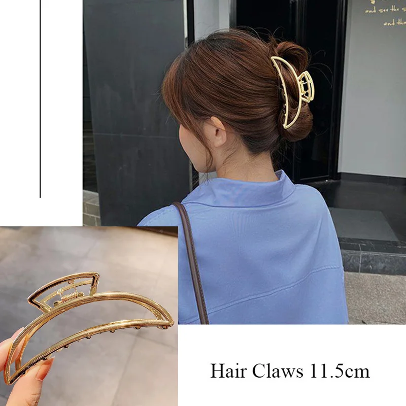 Korean Stylish Metal Hair Claw