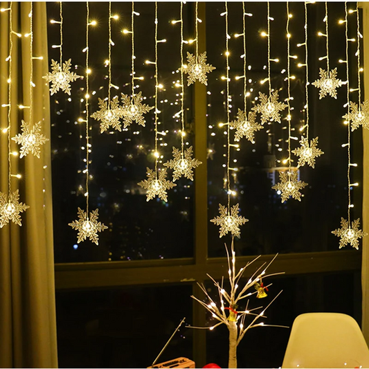 Christmas Snowflakes LED String Lights