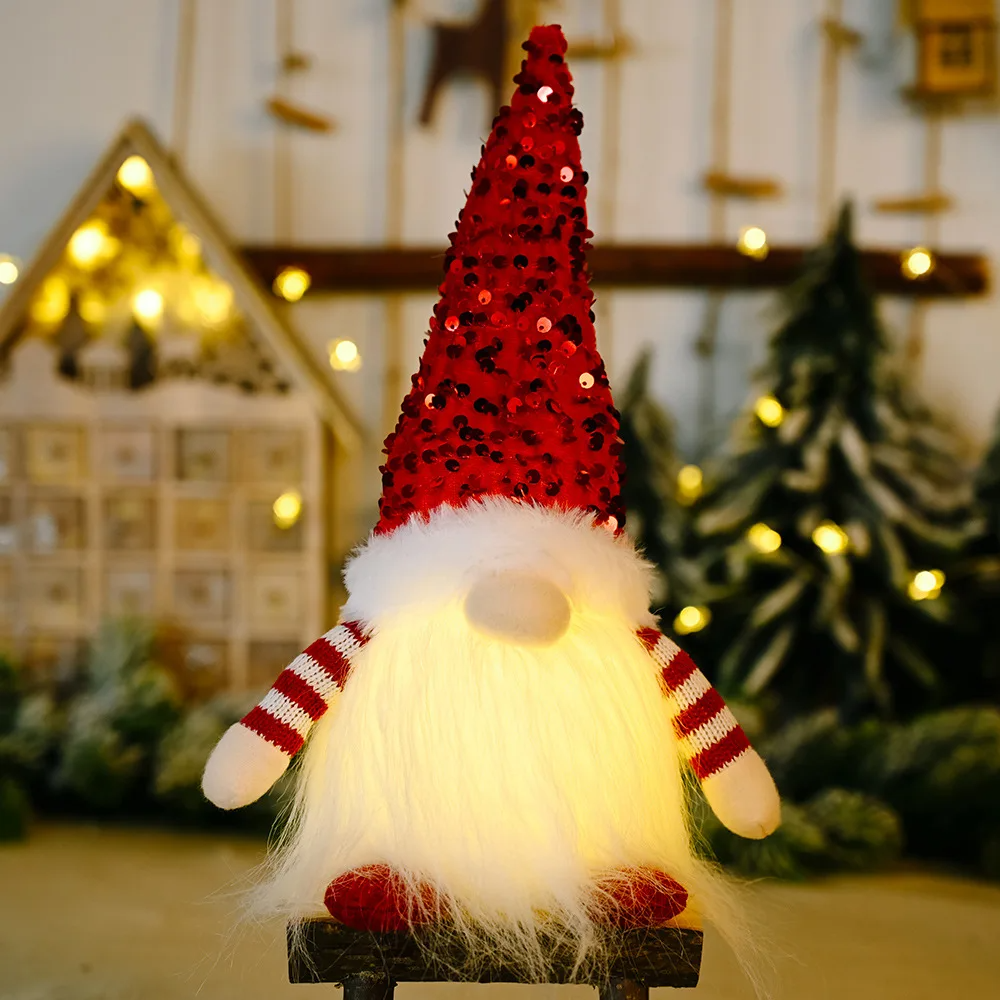 Lovely Christmas Glowing Gnome