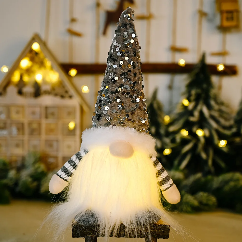 Lovely Christmas Glowing Gnome