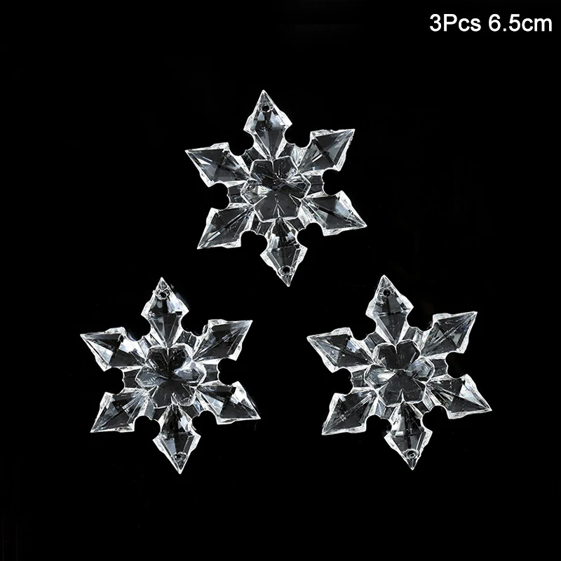 Christmas Acrylic Snowflake Ornaments