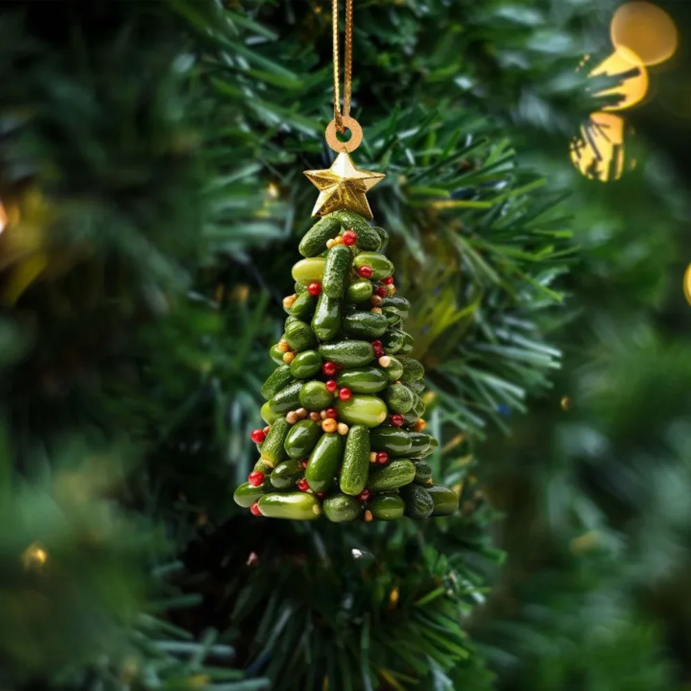 2D Christmas Tree Ornament