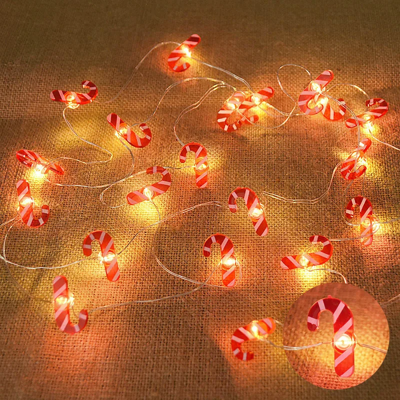 Santa Claus Snowflake LED Light String